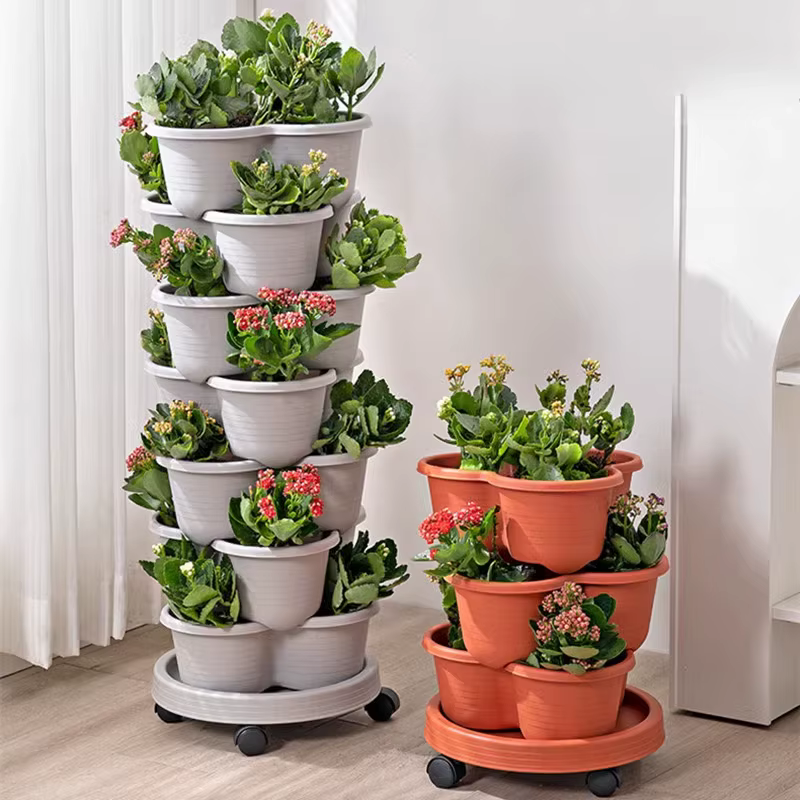 Pot en plastique pour légumes
