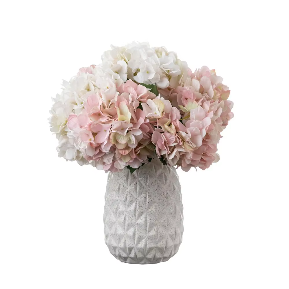 Mini fleur artificielle d'hortensia 37cm
