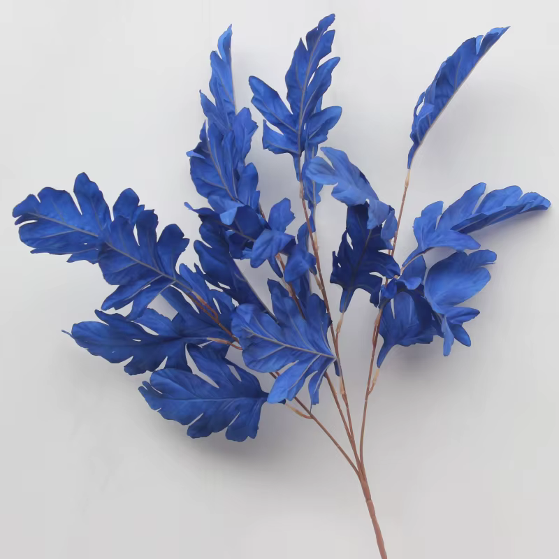 Fleurs de la série bleu royal