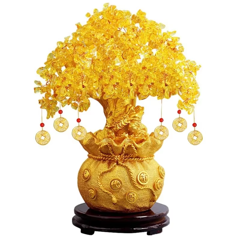 Arbre d'argent chinois Feng Shui