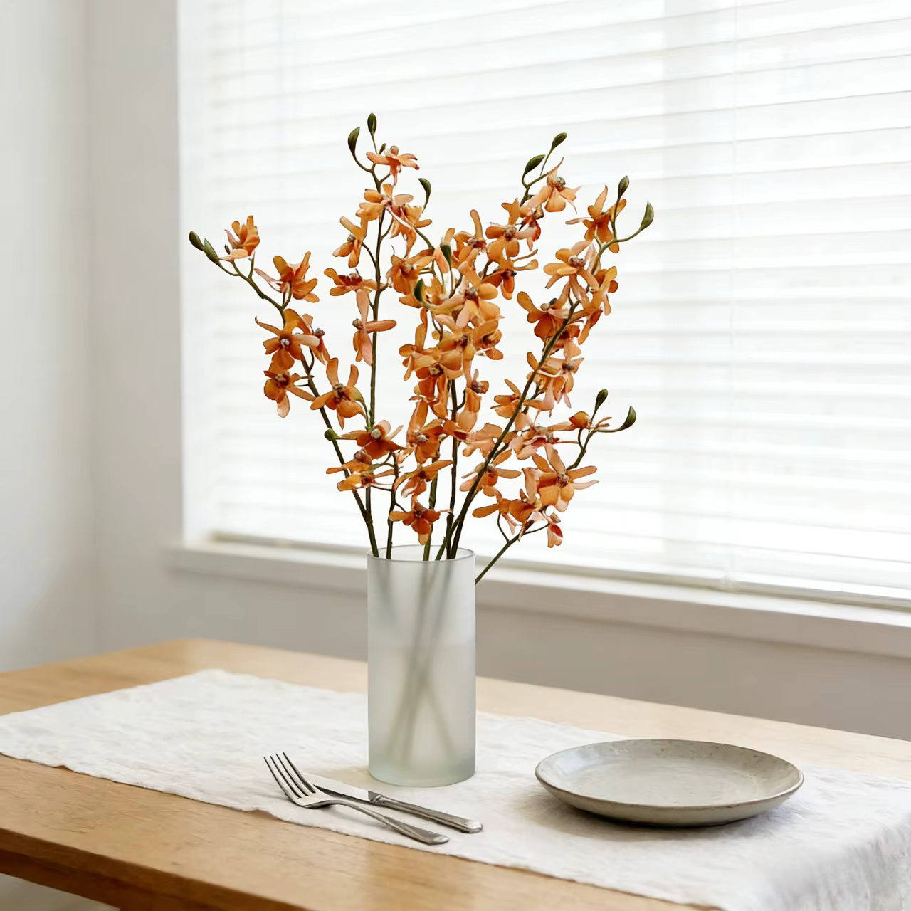 Orchidée Vanda artificielle de 28