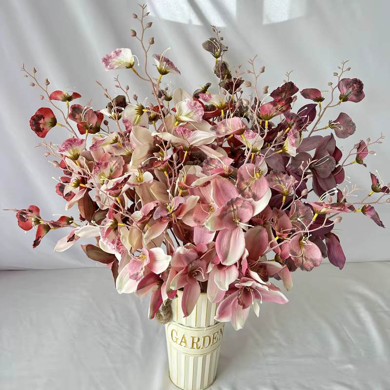 Bouquet de fleurs d'orchidée rose