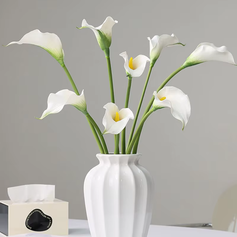 Fleur artificielle de lys Calla