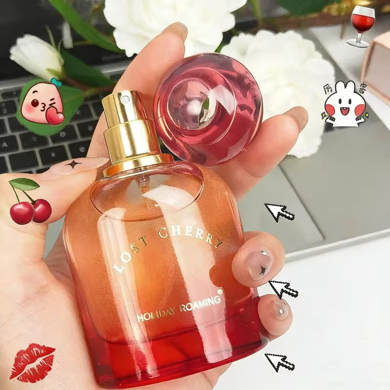 Parfum pour femmes populaire en Russie, Eau de Parfum 50ml, senteurs d'orange, de raisin et de cerise, parfum léger longue durée, parfum fruité naturel pour femmes
