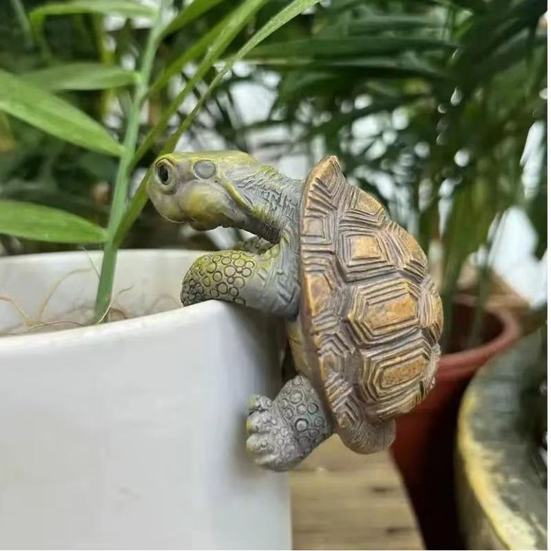 Ornement de tortue de simulation