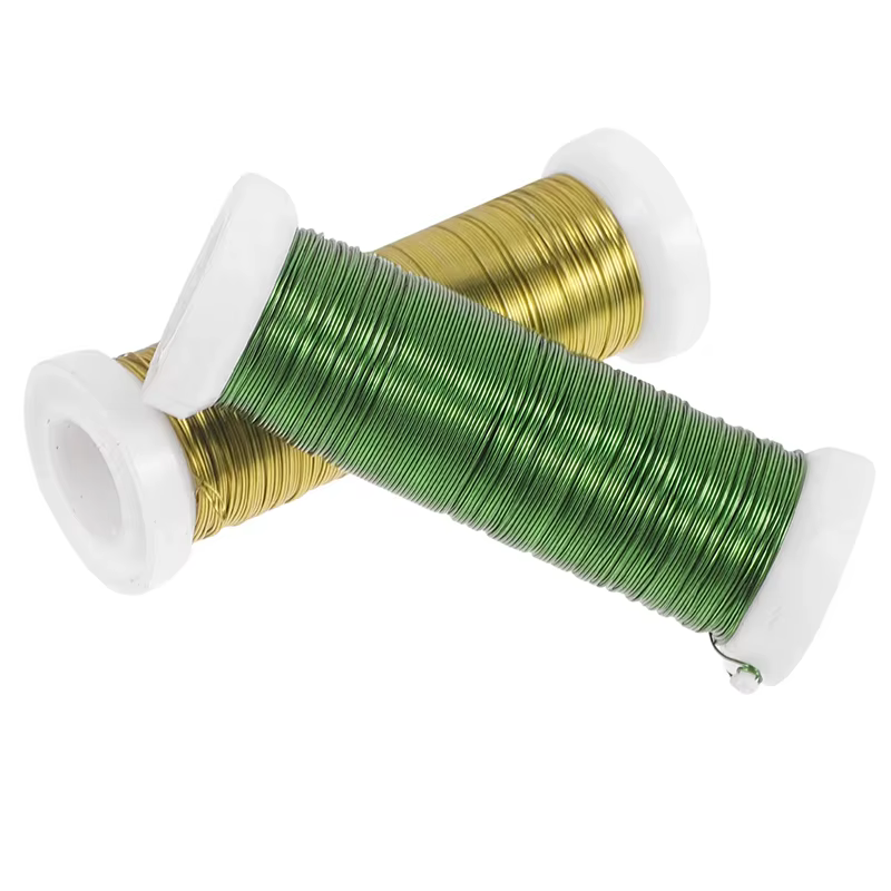 Rouleau de Fils de Fer pour Fleurs Artisanales, pour Fleuriste, 1 Pièce