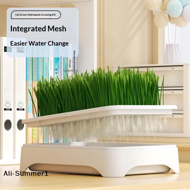 【E】Pot de culture hydroponique pour herbe à chat