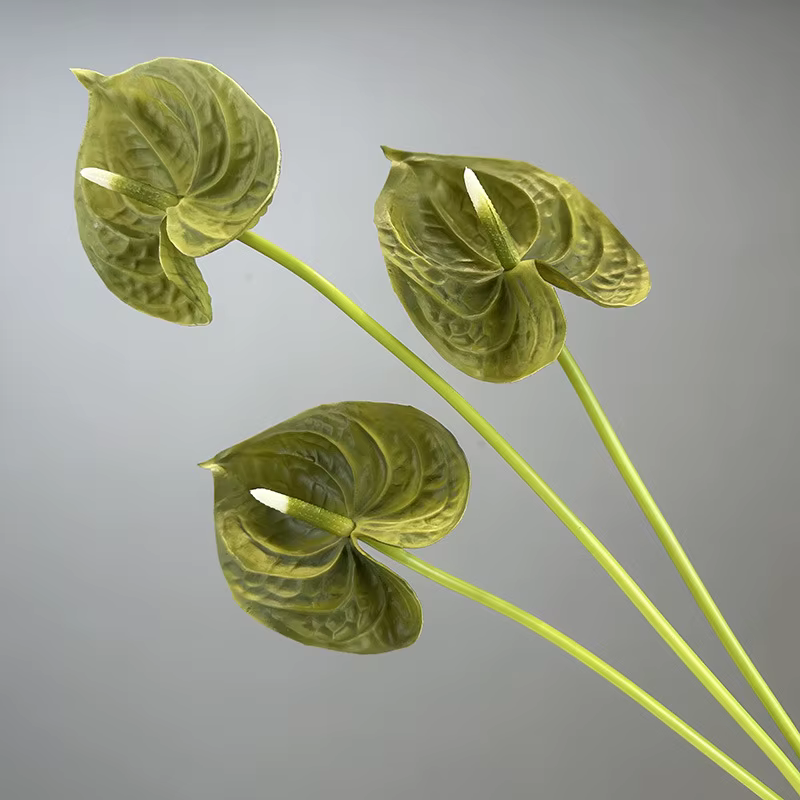 Plante verte artificielle en PU de 66CM