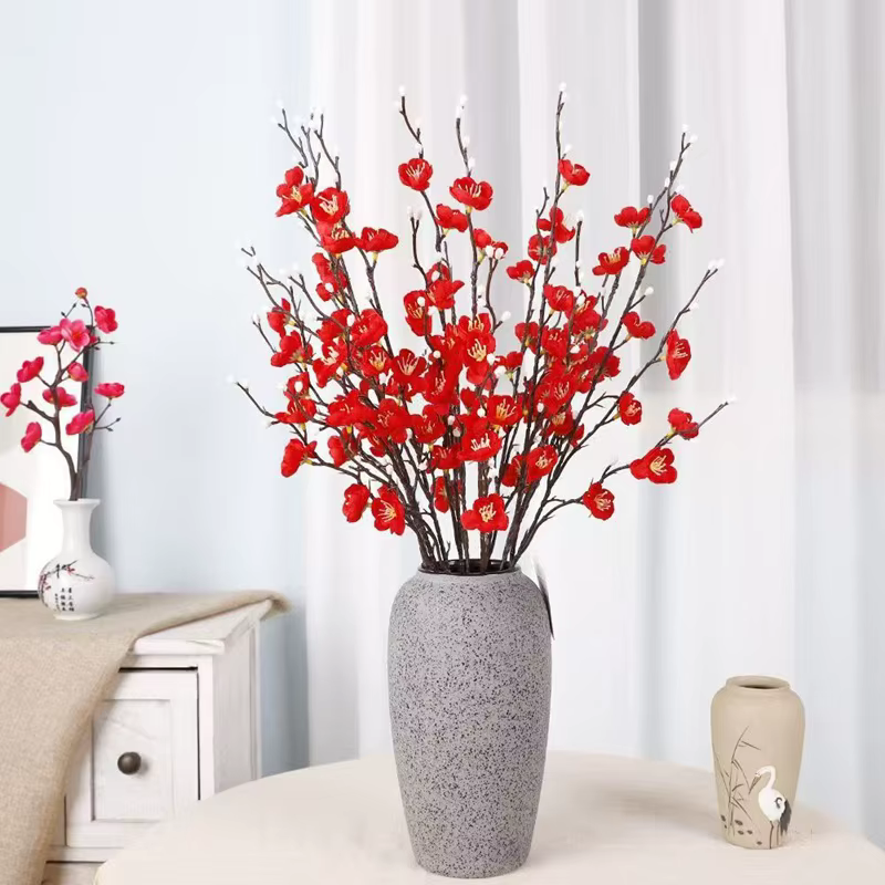 Simulation de fleurs en soie