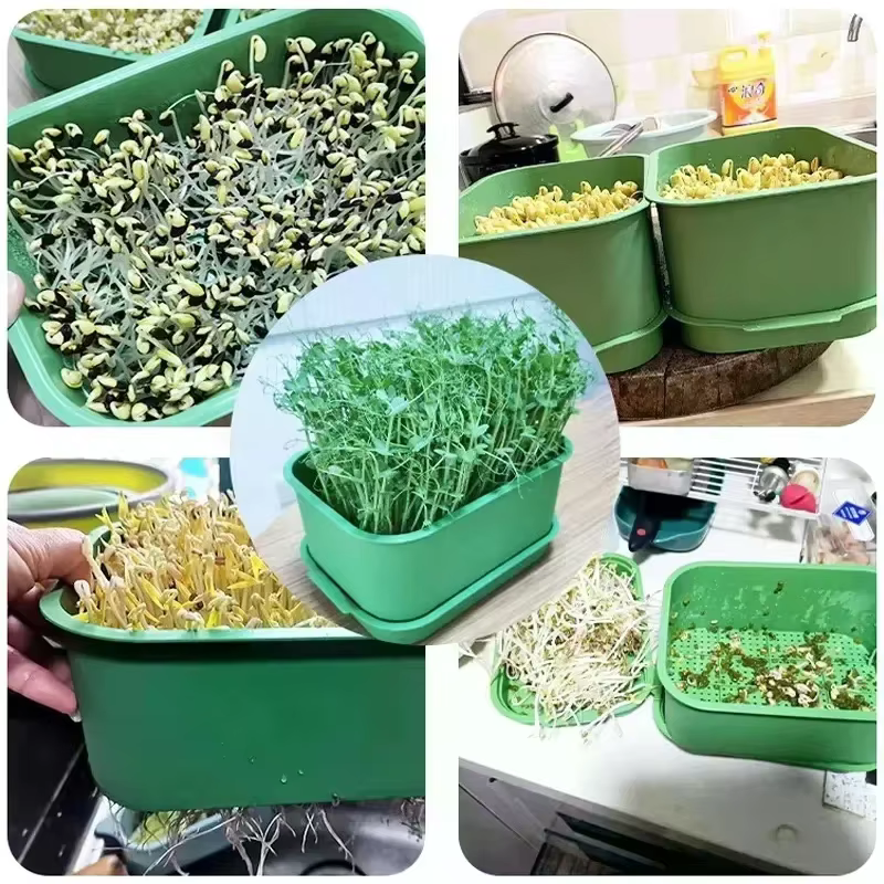 Pots de culture en plastique pour pépinière