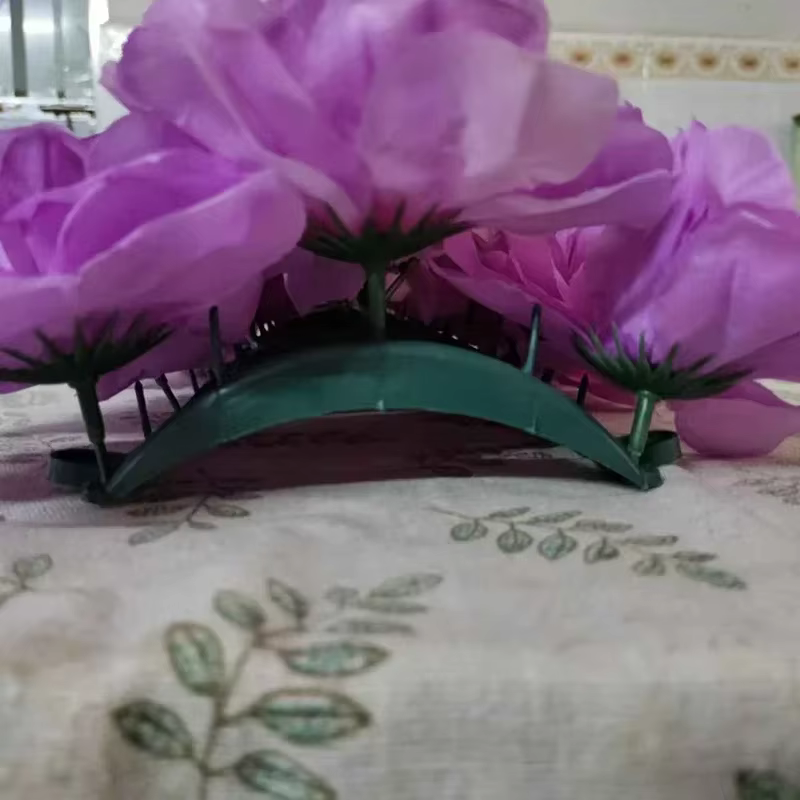 Fleur violette artificielle pour Table à manger de mariage