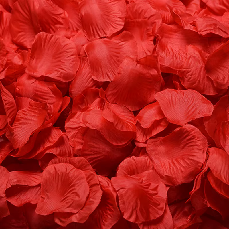 300 pièces pétales de Rose artificiels fleur fille lancer