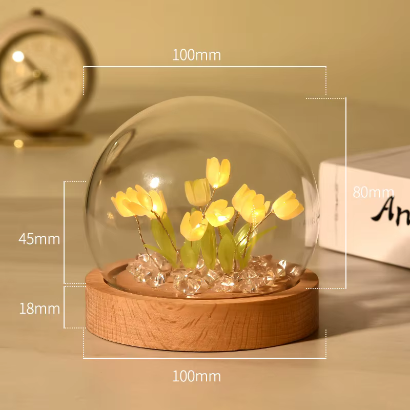 10/15/20 pièces tulipe USB fleur artificielle