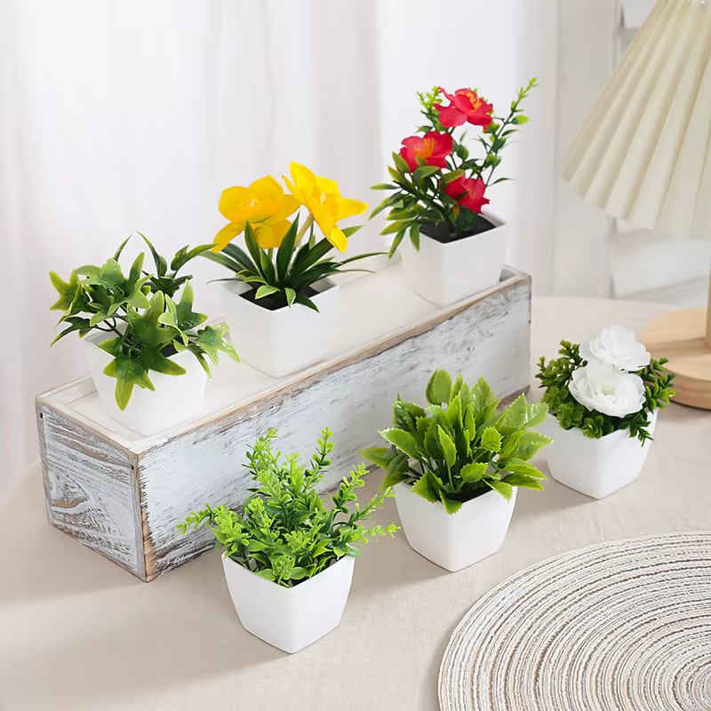 1 ensemble de plantes de Simulation en pot
