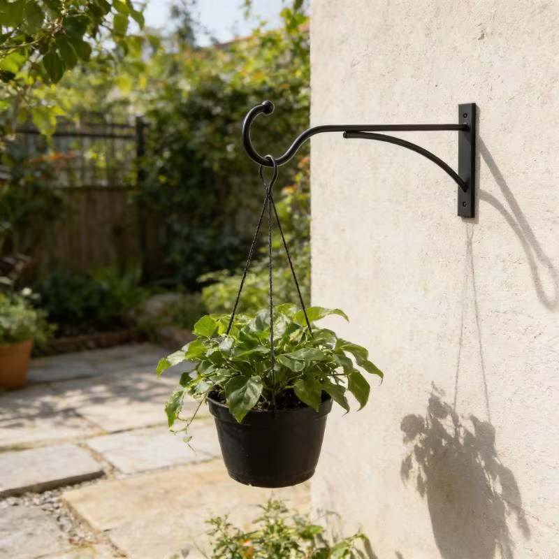 Support plante traditionnel pour usage extérieur