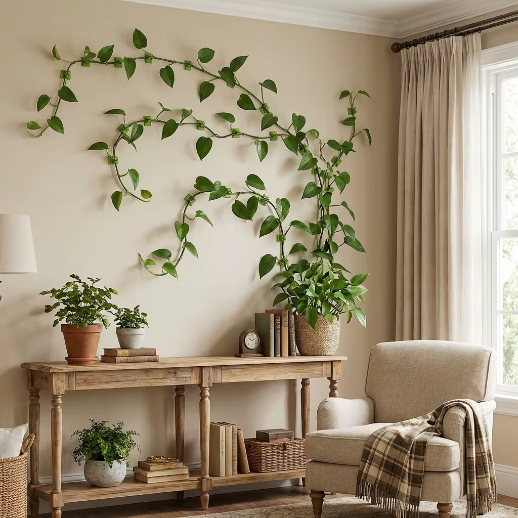 Clips muraux pour plantes grimpantes