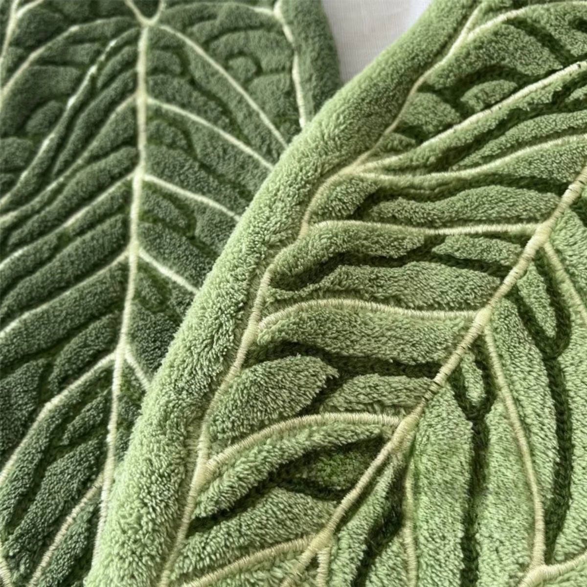 Serviettes végétales Design feuille Ultra absorbantes