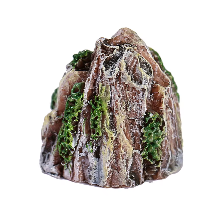 1 pièce Mini-ornements de montagne miniatures pour bonsaï