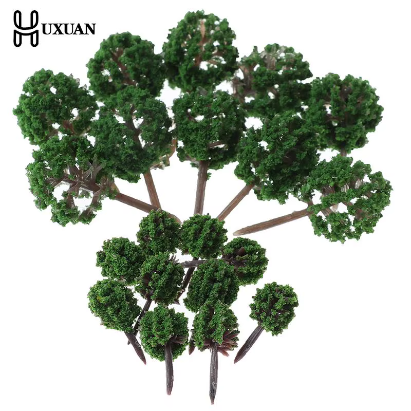 Arbres modèles de fleurs en forme de boule