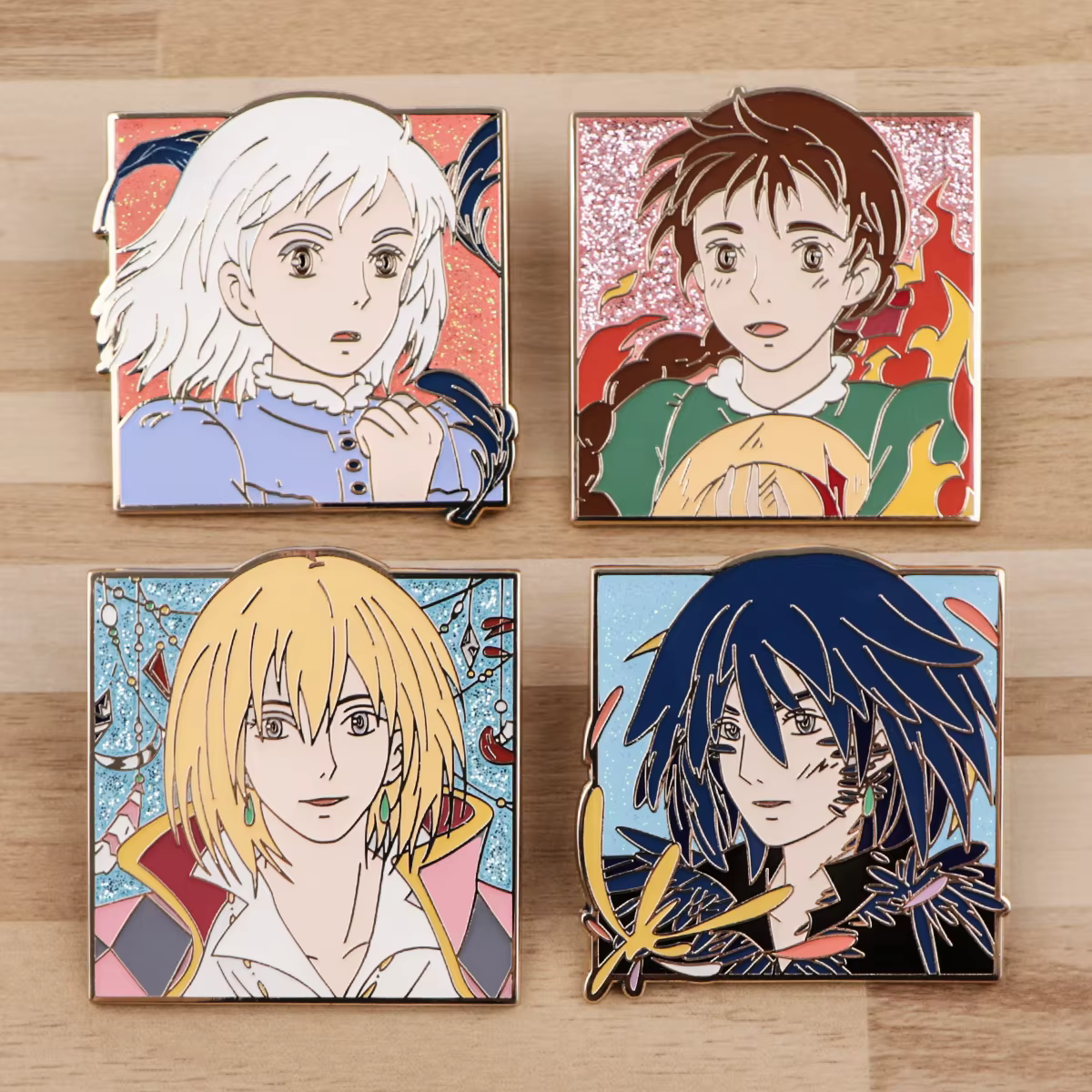 GérGifts-Broches émaillées de films d'anime japonais, épinglettes, insigne sur le sac à dos, accessoires de costume, bijoux de mode