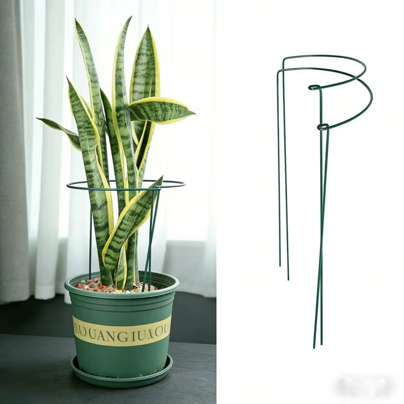 Support de treillis métallique semi-circulaire 35 cm (6-12 pièces) pour plantes d'intérieur