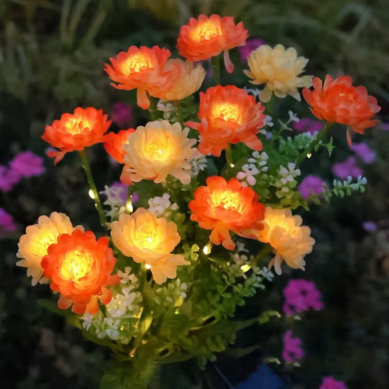 Lampes solaires LED d'extérieur pour jardin