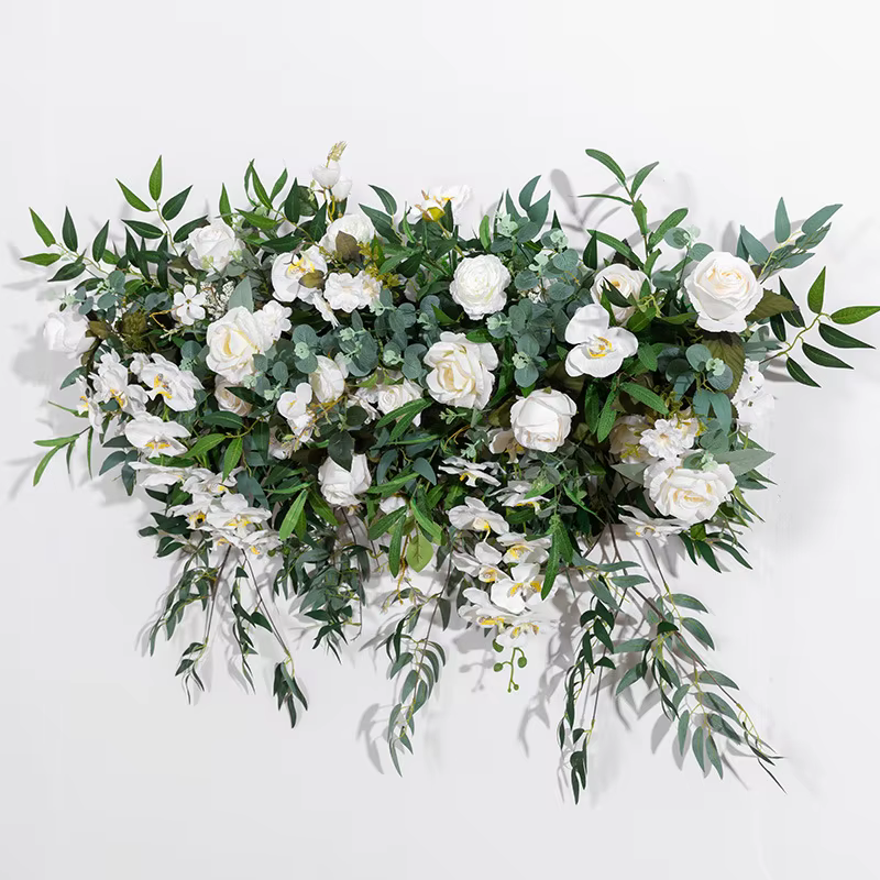 Nouveau lancement ! Fleurs artificielles murales : Solution complète pour les décors de mariage