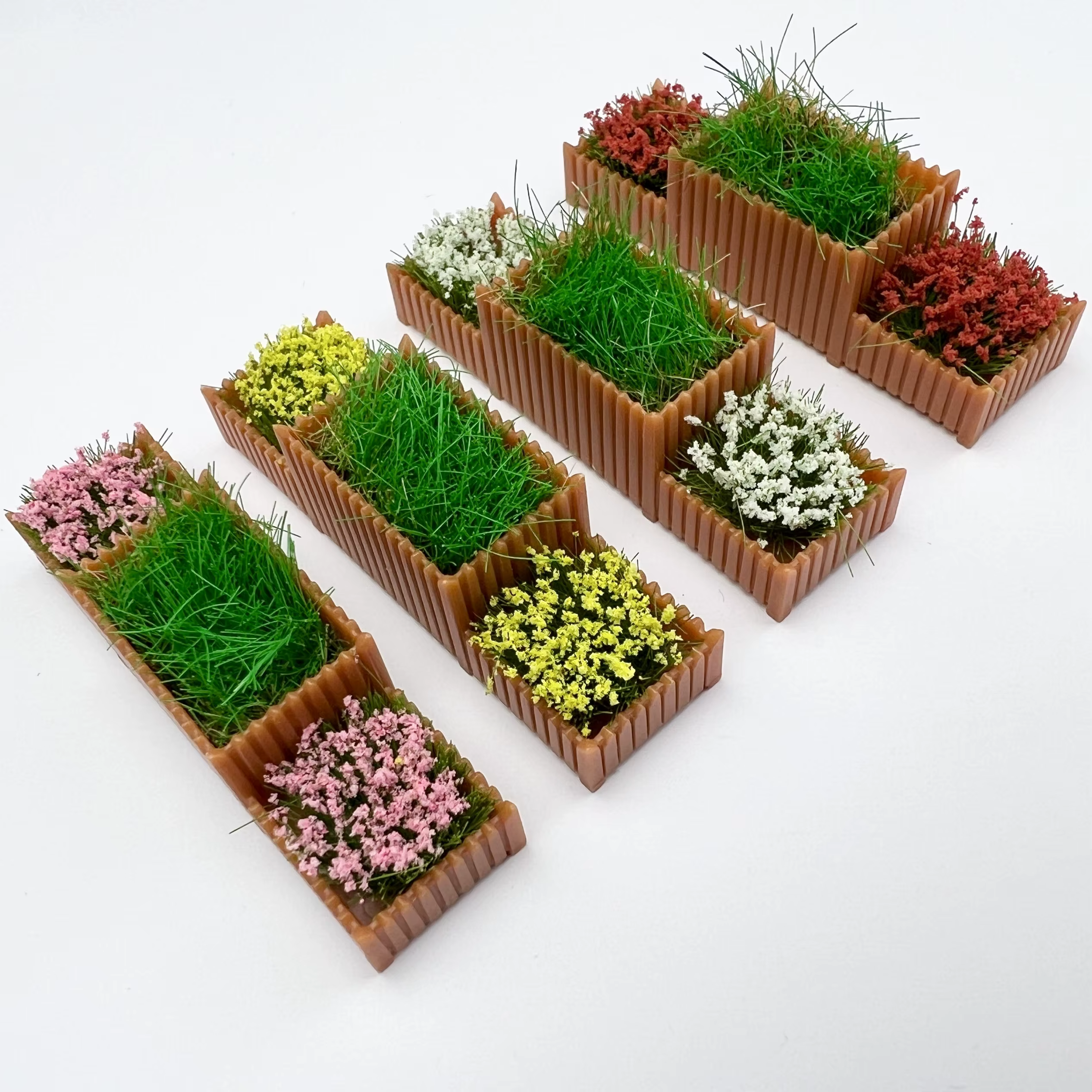 Kit de Modélisation de Jardin de Fleurs Artificielles 1PC DIY pour Jardin/Rue/Parterre