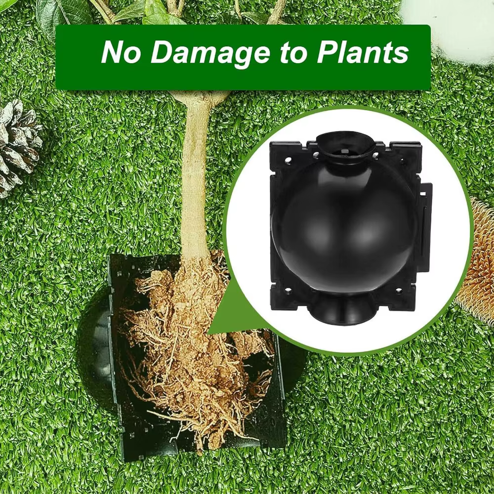 Boule de culture de racines de plantes réutilisables