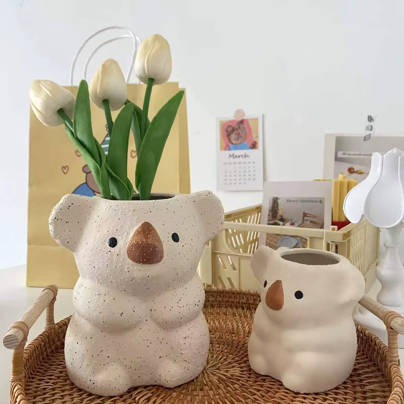 Vase Koala mignon de dessin animé