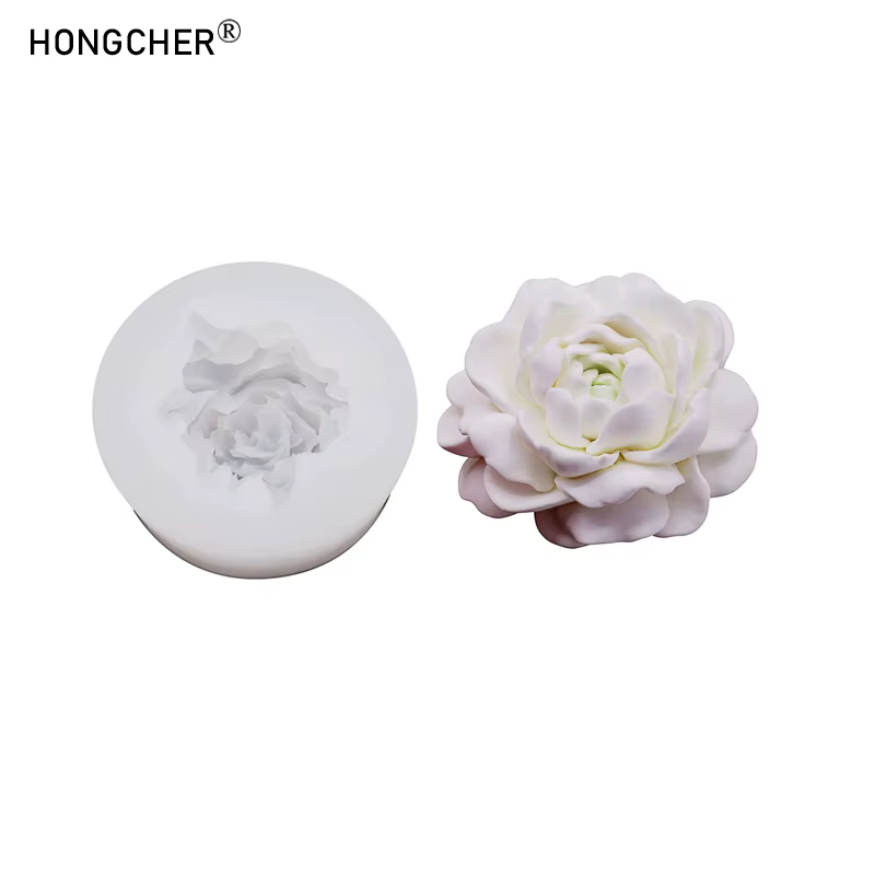 Moule en Silicone pour bougie de jasmin