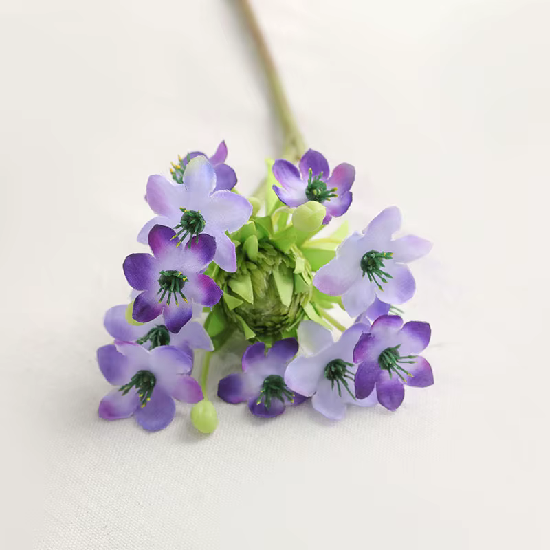 Fleur artificielle en velours 65cm