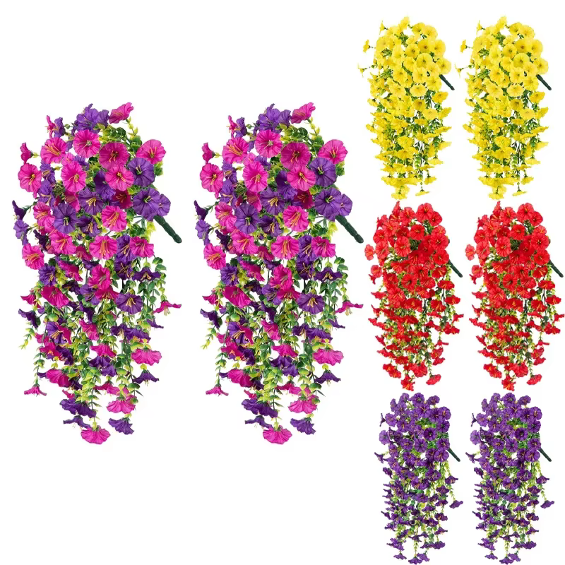 Fleurs artificielles suspendues réalistes