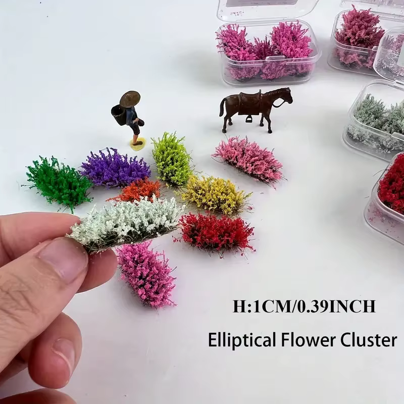 Grappe de fleurs miniatures pour Micro Simulation de paysage