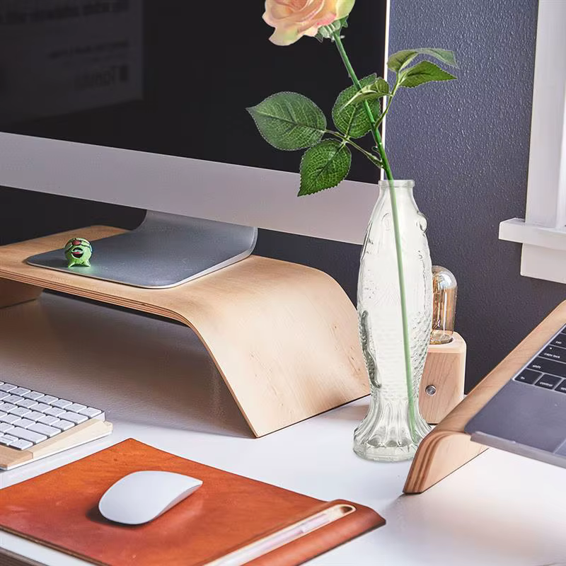 Vases en verre pour fleurs et poissons