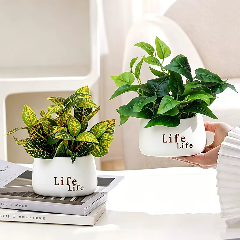 Plante Artificielle Bonsaï Verte