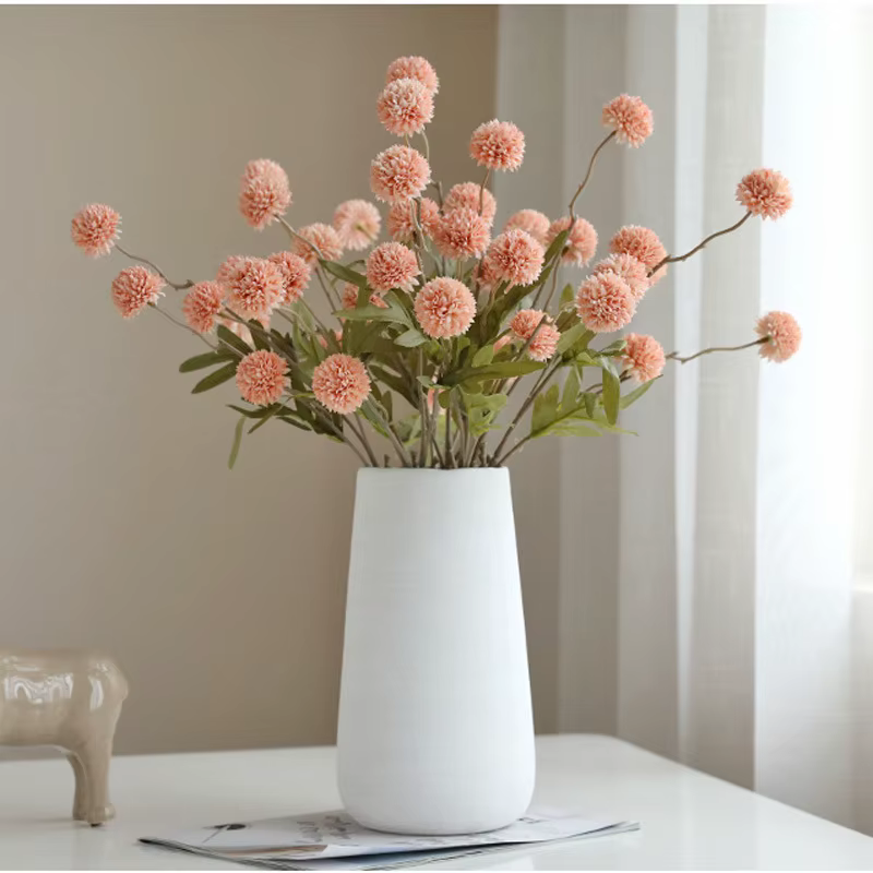 Bouquet de fleurs d'hortensia artificielles
