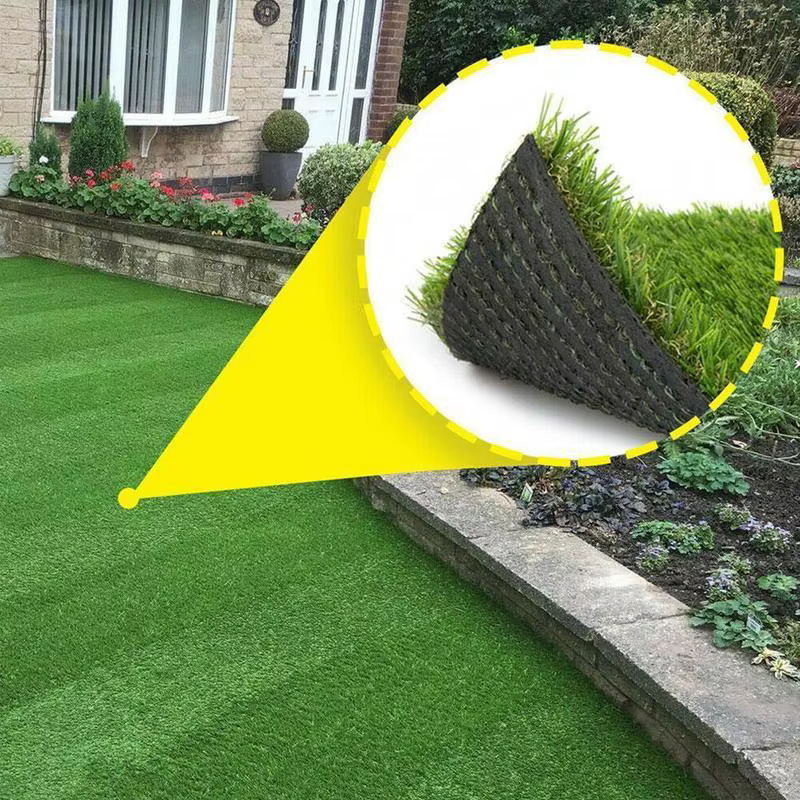 Tapis de pelouse de plante artificielle