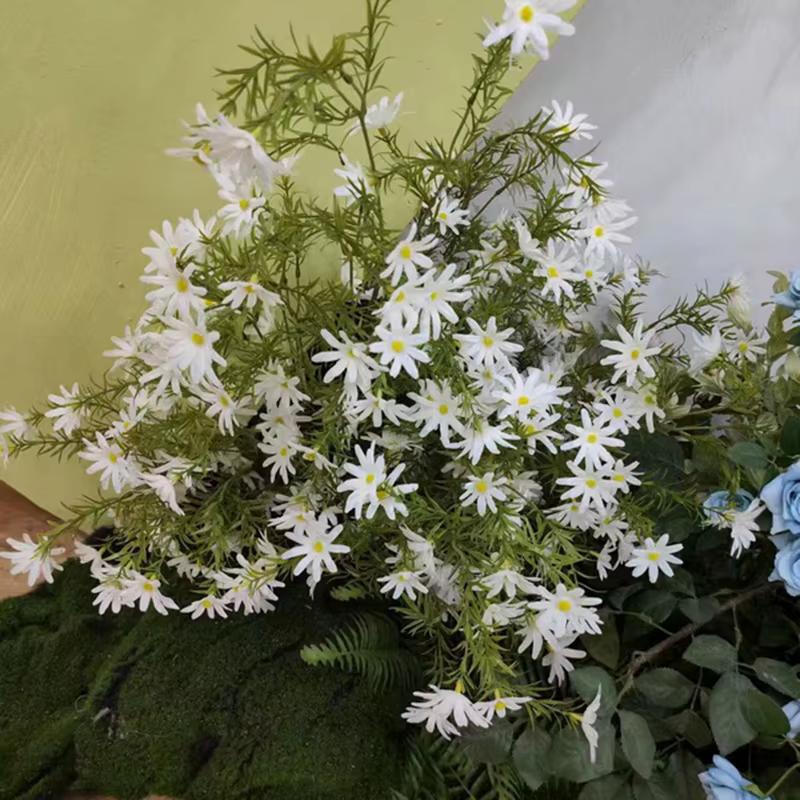 Fleurs de mariage forestière style pastoral naturel longues branches