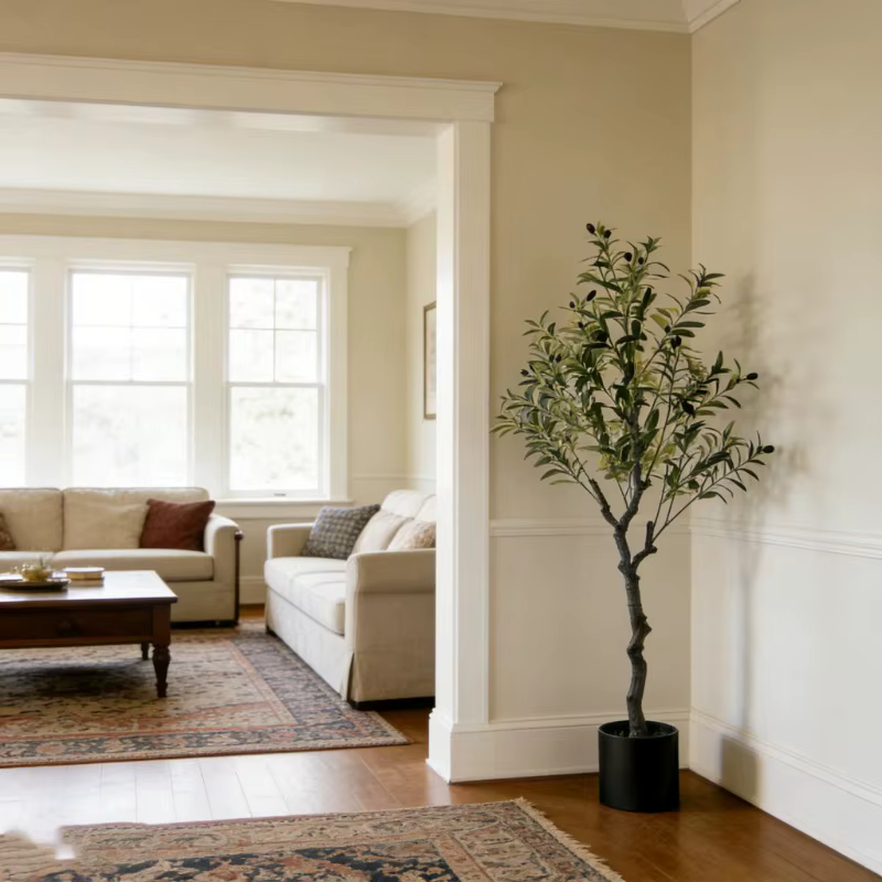 Arbre d'olivier artificiel pour la décoration de la pièce