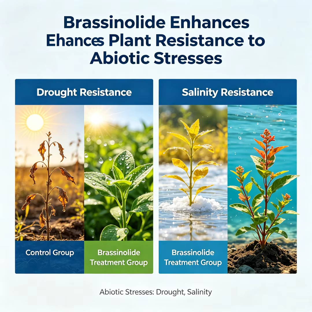 Brassinolide Régulateur de croissance des plantes Engrais organique foliaire