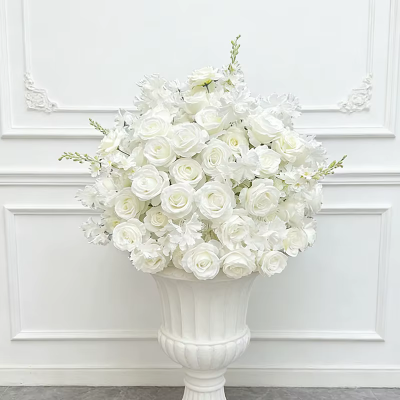 Boule de fleurs artificielles de luxe