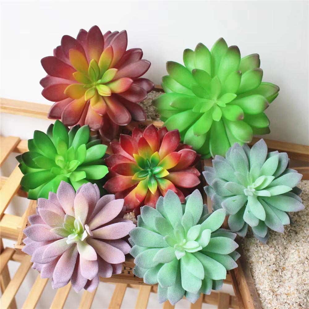 Grands plantes succulentes artificielles fausses