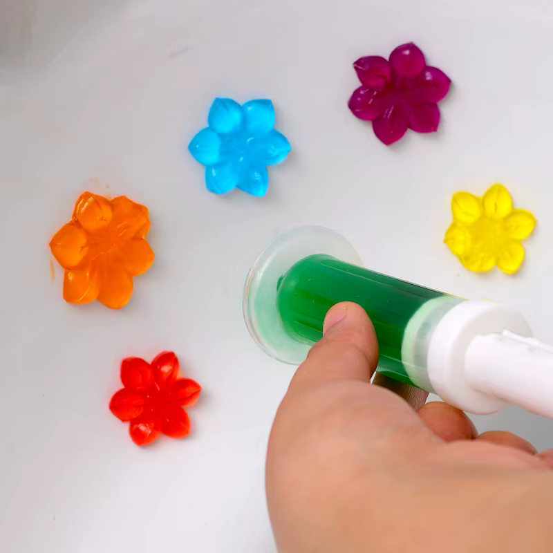 Gel nettoyant WC parfumé aux fleurs, désodorisant et désodorisant pour drain, élimine les odeurs, accessoires de salle de bain domestiques