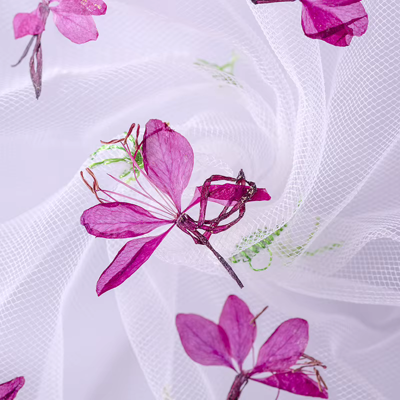 Lot de 12 fleurs de Gaura séchées pour DIY