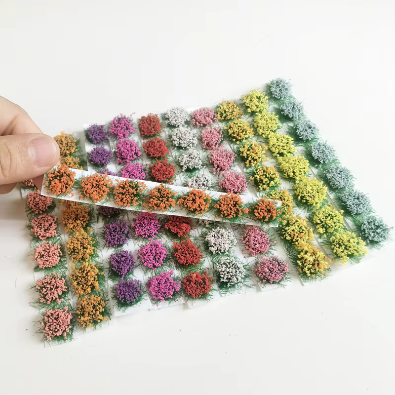 Modèle de grappe de fleurs artificielles