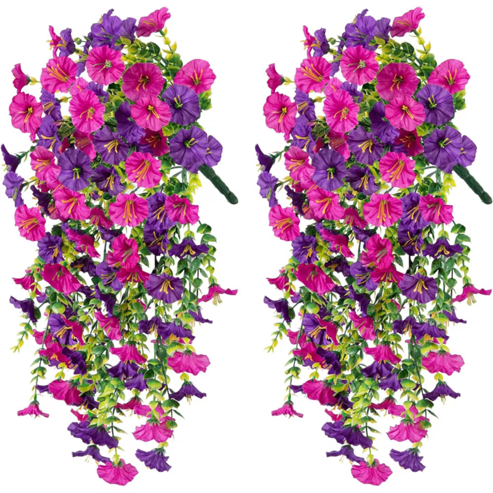 Fleurs artificielles vigne gloire du matin mariage maison chambre Festival décor Halloween cour extérieure arc bricolage accessoires colorés