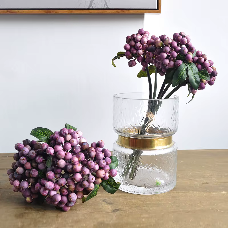 10 pièces de fleurs artificielles en mousse