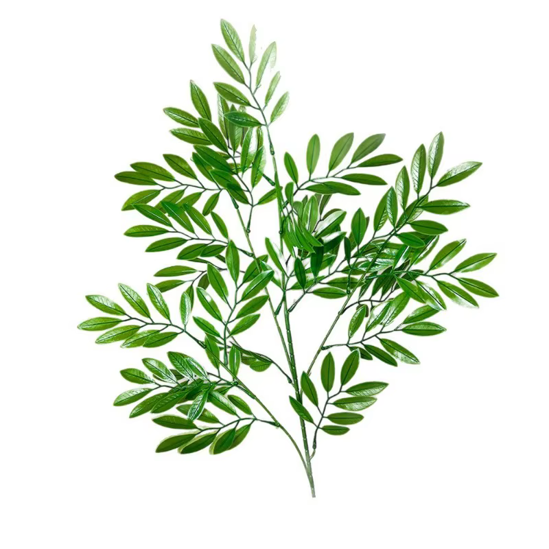 Décoration de mariage, plantes vertes artificielles