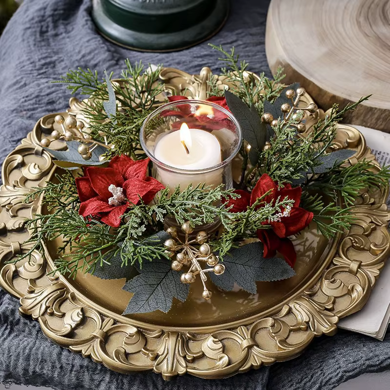 Guirlande de chandelier à aiguilles de pin